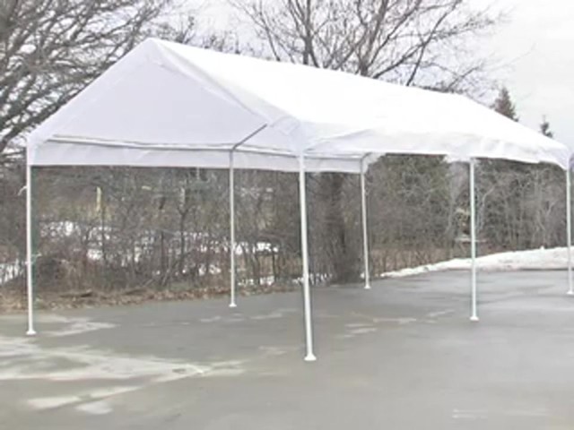 MAC Sports&reg; 10x20' Shelter / Garage Silver - image 6 from the video